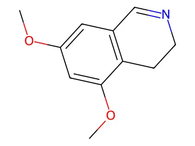 5,7-Dimethoxy-3,4-dihydroisoquinoline structure
