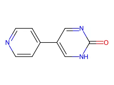 5-(Pyridin-4-YL)pyrimidin-2(1H)-one structure