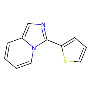 3-Thiophen-2-ylimidazo[1,5-a]pyridine structure