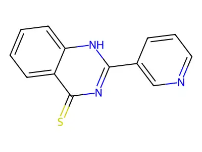 2-(Pyridin-3-yl)quinazoline-4-thiol structure