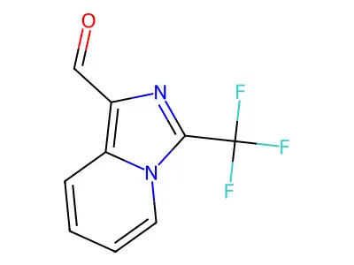 3-(Trifluoromethyl)imidazo[1,5-a]pyridine-1-carbaldehyde structure