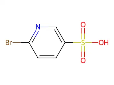 6-bromopyridine-3-sulfonic Acid structure