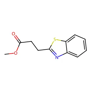 methyl 3-(benzo[d]thiazol-2-yl)propanoate structure