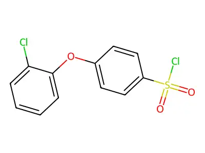 4-(2-Chlorophenoxy)benzenesulfonyl chloride structure