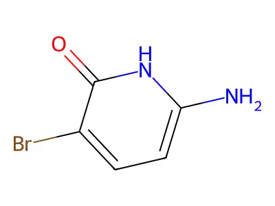 6-Amino-3-bromopyridin-2-ol structure