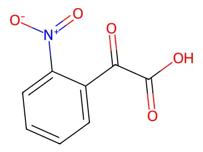 2-(2-Nitrophenyl)-2-oxoacetic acid structure