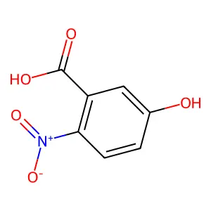 5-Hydroxy-2-nitrobenzoic acid structure