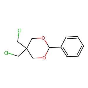 m-Dioxane, 5,5-bis(chloromethyl)-2-phenyl- structure