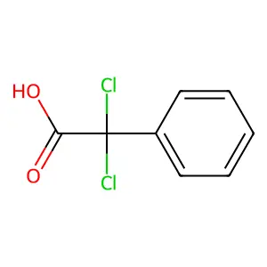 α,α-二氯苯乙酸 structure