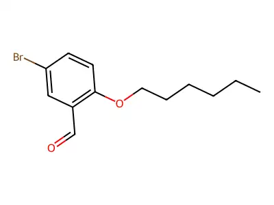 5-Bromo-2-(hexyloxy)benzaldehyde structure