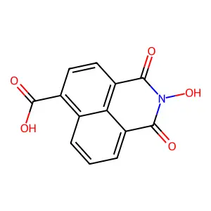 2-Hydroxy-1,3-dioxo-2,3-dihydro-1H-benzo[de]isoquinoline-6-carboxylic acid structure