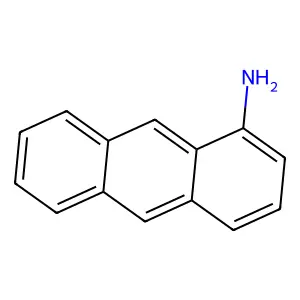 1-Aminoanthracene structure