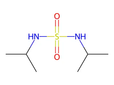 N,N'-diisopropylsulfamide structure