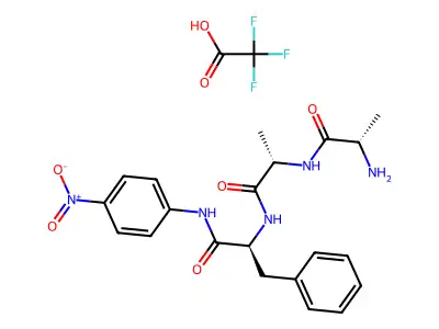 Ala-Ala-Phe-pNA structure