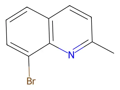 8-Bromo-2-methylquinoline structure