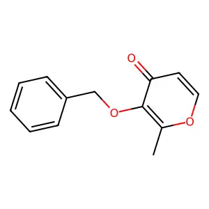 3-Benzyloxy-2-methyl-4-pyrone structure