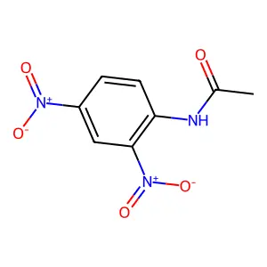 Acetamide, N-(2,4-dinitrophenyl)- structure