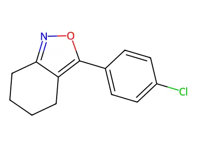 3-(4-Chlorophenyl)-4,5,6,7-tetrahydrobenzo[c]isoxazole structure