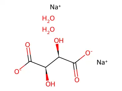 Sodium Tartrate structure