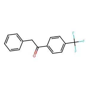 2-Phenyl-4'-trifluoromethylacetophenone structure