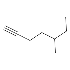 1-Heptyne, 5-methyl- structure