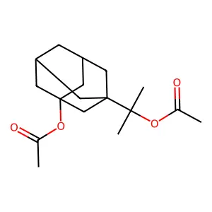 1-[3-(Acetyloxy)-1-adamantyl]-1-methylethyl acetate structure
