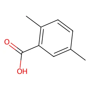 2,5-Dimethylbenzoic acid structure
