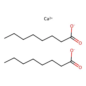 Calcium octanoate structure