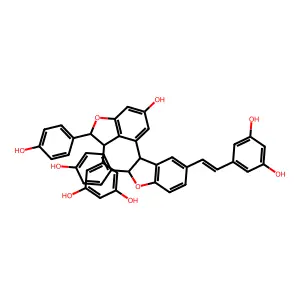 Trans-diptoindonesin B structure