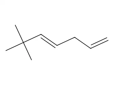 6,6-Dimethylhepta-1,4-diene structure