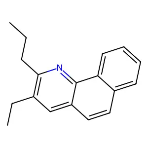 3-Ethyl-2-propylbenzo[h]quinoline structure
