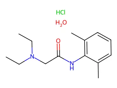 利多卡因 structure