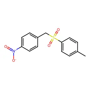 1-Methyl-4-[(4-nitrobenzyl)sulfonyl]benzene structure
