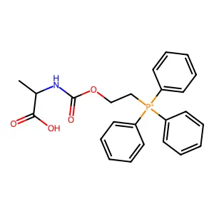N-((2-(Triphenylphosphoranyl)ethoxy)carbonyl)alanine structure