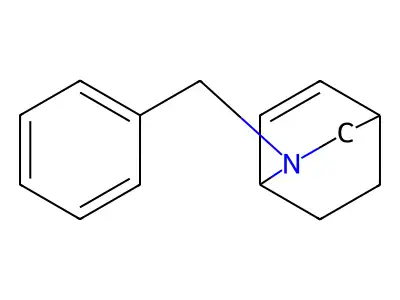 2-Benzyl-2-azabicyclo[2.2.2]oct-5-ene structure