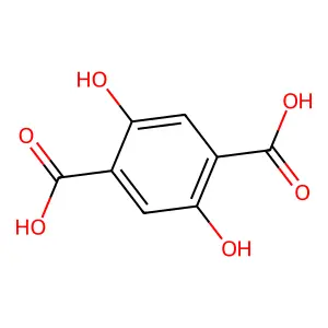 2,5-Dihydroxyterephthalic acid structure