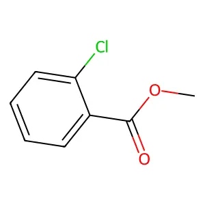 Methyl 2-chlorobenzoate structure