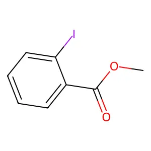 Benzoic acid, 2-iodo-, methyl ester structure