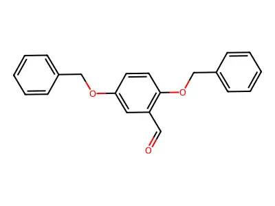 2,5-Bis(benzyloxy)benzaldehyde structure