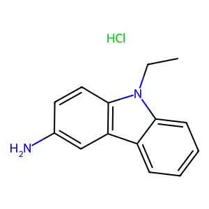 (9-乙基-9H-咔唑-3-基)氯化铵 structure