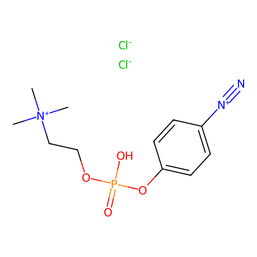 4-Azophenylphosphorylcholine structure
