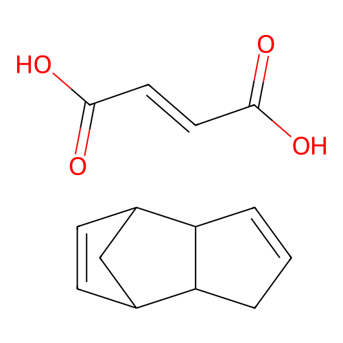 (E)-but-2-enedioic acid;tricyclo[5.2.1.02,6]deca-3,8-diene structure