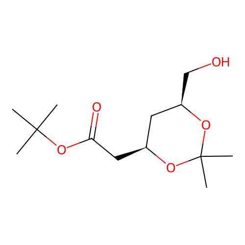 tert-Butyl 2,4-dideoxy-3,5-O-(1-methylethylidene)-D-erythro-hexonate structure