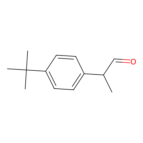 2-(4-tert-Butylphenyl)propanal structure