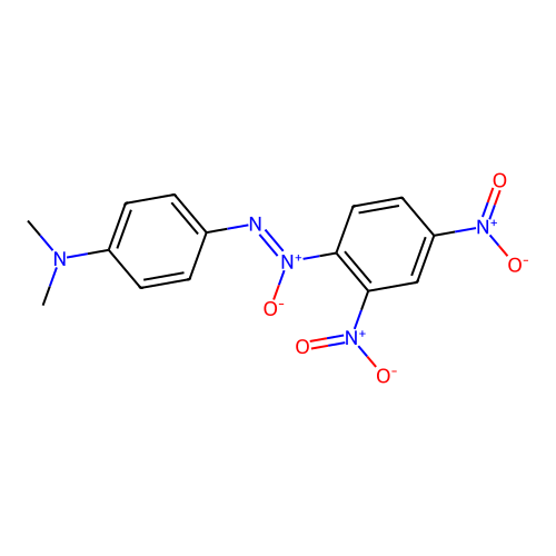 [4-(Dimethylamino)phenyl]imino-(2,4-dinitrophenyl)-oxidoazanium structure