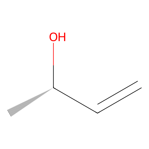(2S)-but-3-en-2-ol structure