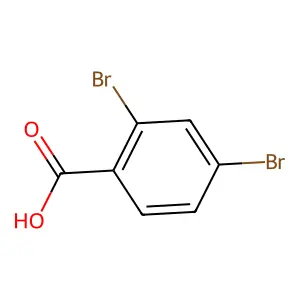 2,4-Dibromobenzoic acid structure
