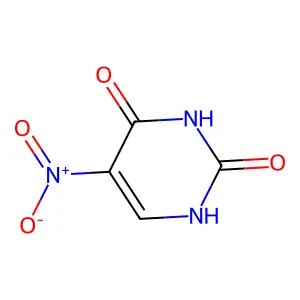 5-Nitrouracil structure