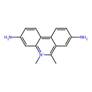 Phenanthridinium, 3,8-diamino-5,6-dimethyl- structure