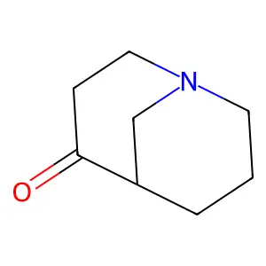 1-Azabicyclo(3.3.1)nonan-4-one structure